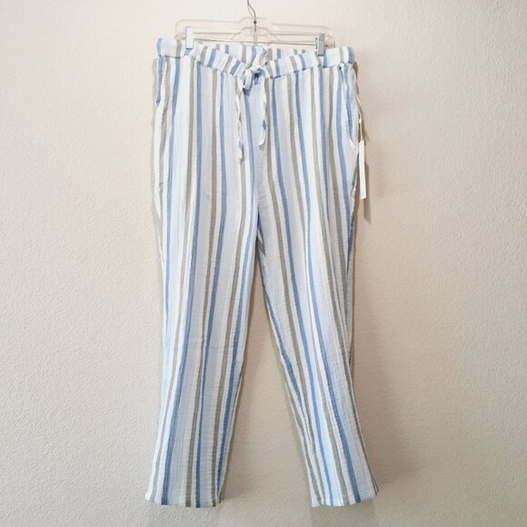 Caslon Gauze Draw-String Pants - Picture 4 of 16